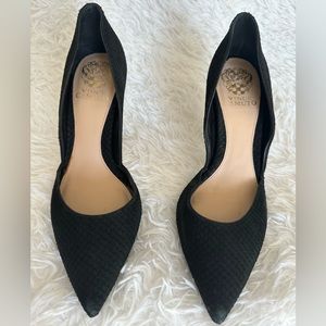 Vince Camuto Black Airmosah Stiletto Pumps